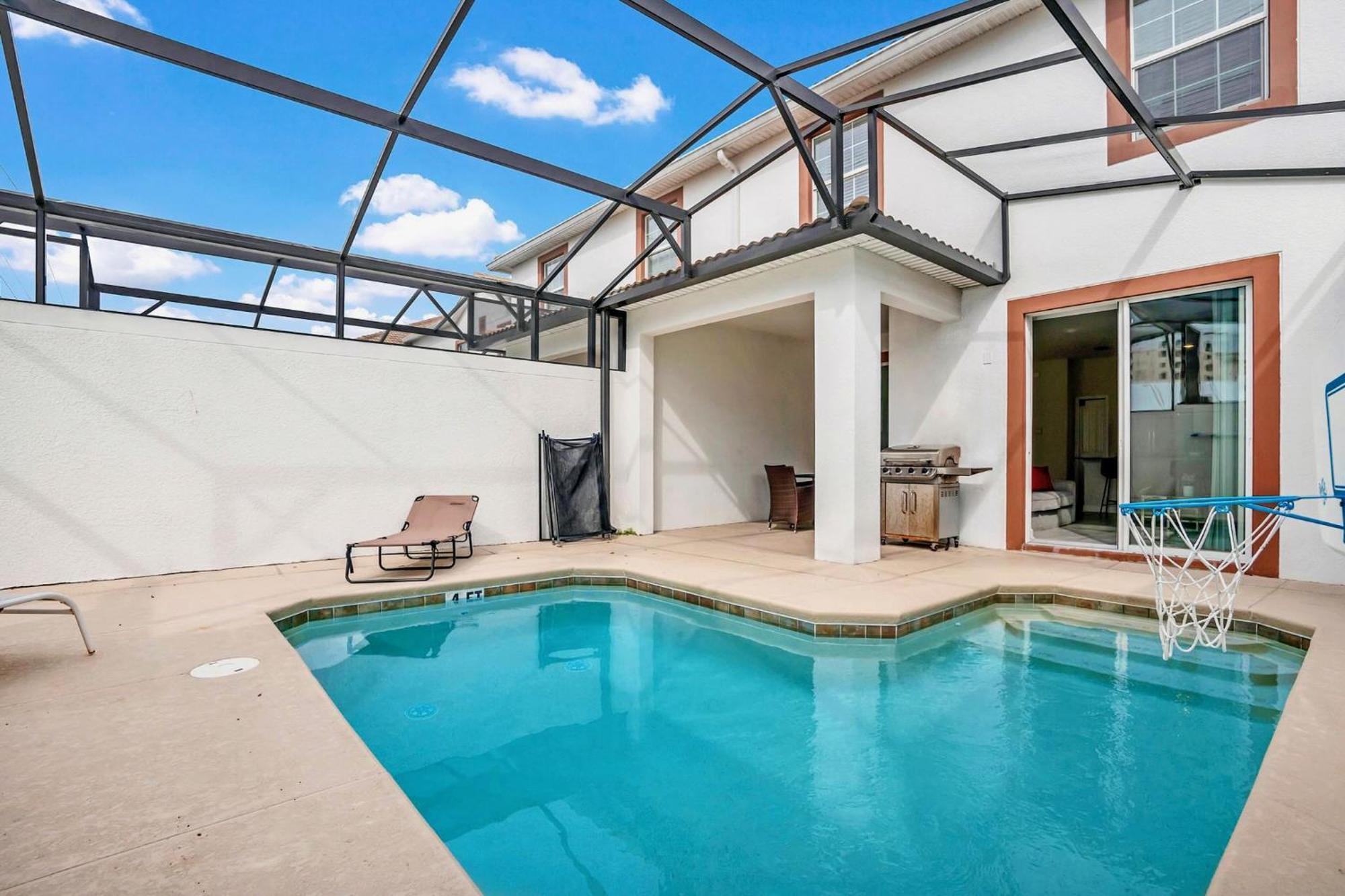 Family Resort - 4Br Home Near Disney - Private Pool, Bbq! Kissimmee Exterior foto